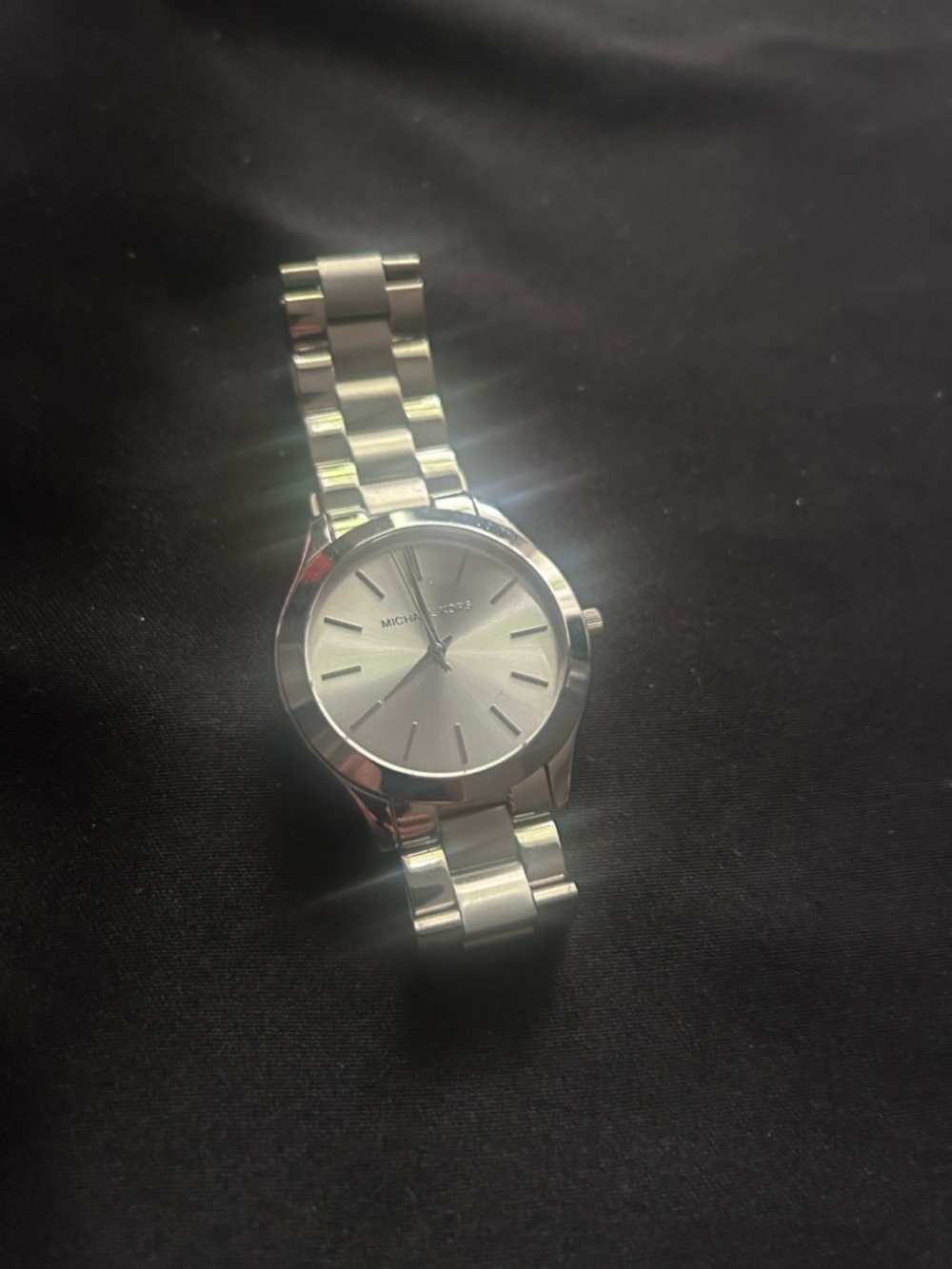 Michael Kors Silver Stainless Steel Bracelet Watch - Picture 2 of 7